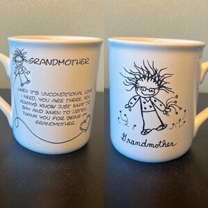 Grandmother CHILDREN OF THE INNER LIGHT Stoneware Mug ~ PAPEL GIFTWARE  Grandma